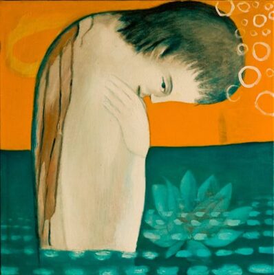 El Hayazgo – The Find – a self portrait – 20″ x 20″ – an oil painting on canvas by Mexican narrative artist, Armando Adrian-López who lives and works in Abiquiu, New Mexico El Hayazgo – The Find – a self portrait – 20″ x 20″ – an oil painting on canvas by Mexican narrative artist, Armando Adrian-López who lives and works in Abiquiu, New Mexico"